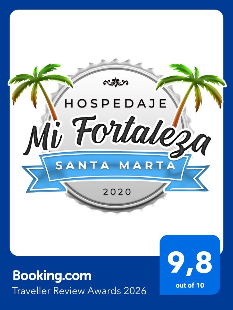 Hospedaje Mi Fortaleza, Con Piscina, Parqueadero y estamos a 10 Minutos Caminando a Playa Dormida, 5 Minutos del Aeropuerto y a 15 Del Rodadero en Bus Apartment in Magdalena, Colombia
