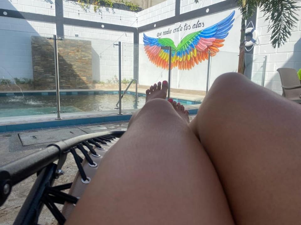 Hospedaje Mi Fortaleza, Con Piscina, Parqueadero y estamos a 10 Minutos Caminando a Playa Dormida, 5 Minutos del Aeropuerto y a 15 Del Rodadero en Bus Apartment in Magdalena, Colombia