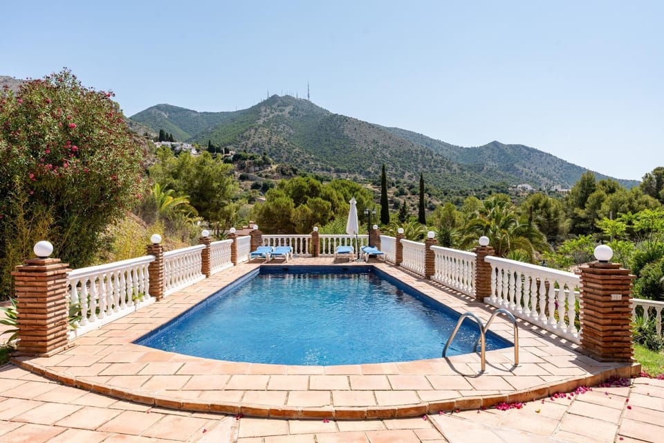 Property building, Living room, Swimming pool