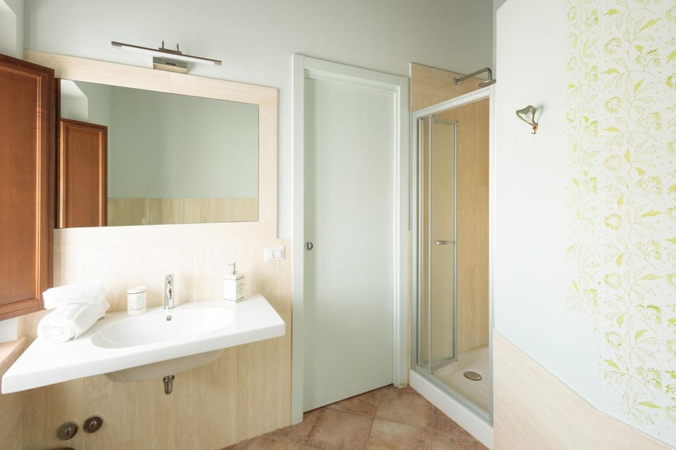 Shower, Bathroom, towels
