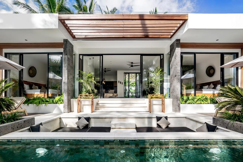 Property building, Seating area, Swimming pool