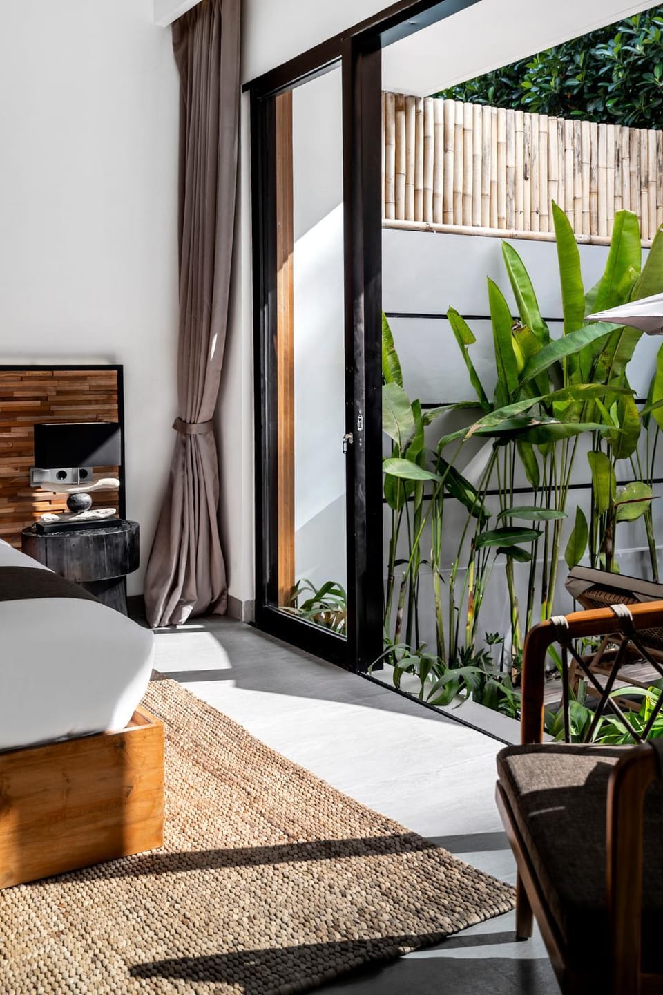 Bed, View (from property/room), Bedroom, air conditioner