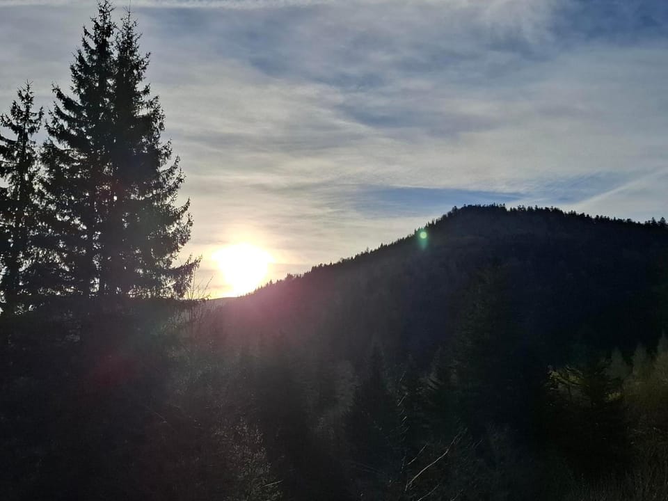 Mountain view, Sunrise