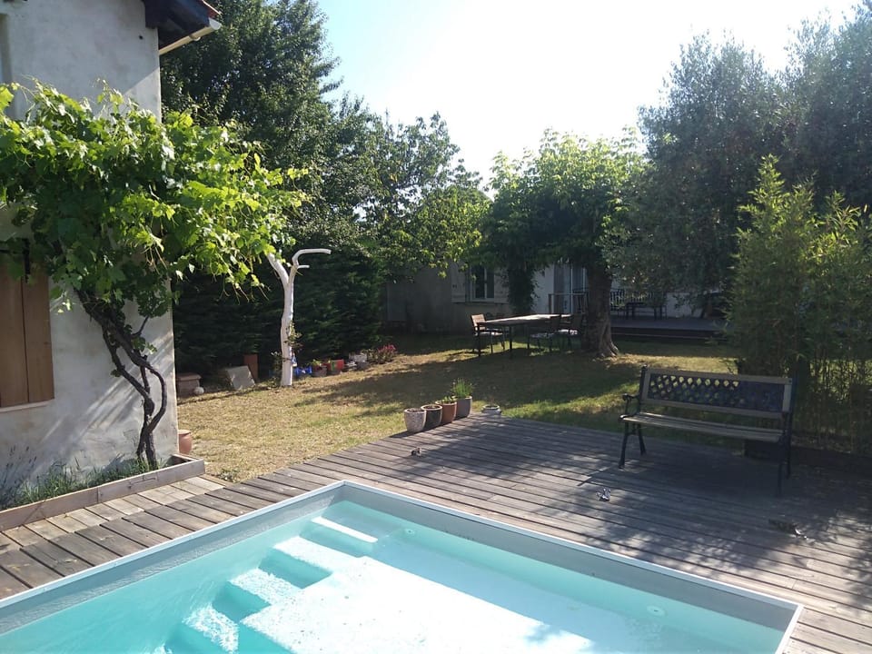 Natural landscape, Garden view, Swimming pool