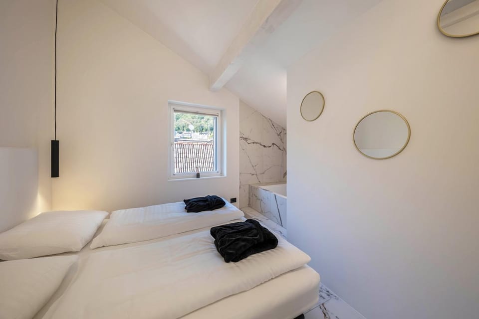 Property building, Living room, Bedroom
