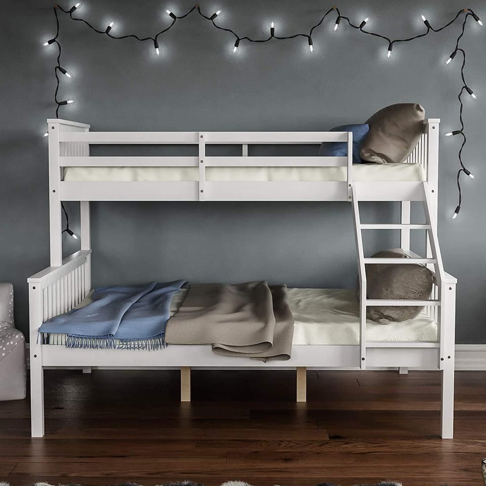 Bed, Photo of the whole room, Bedroom, bunk bed