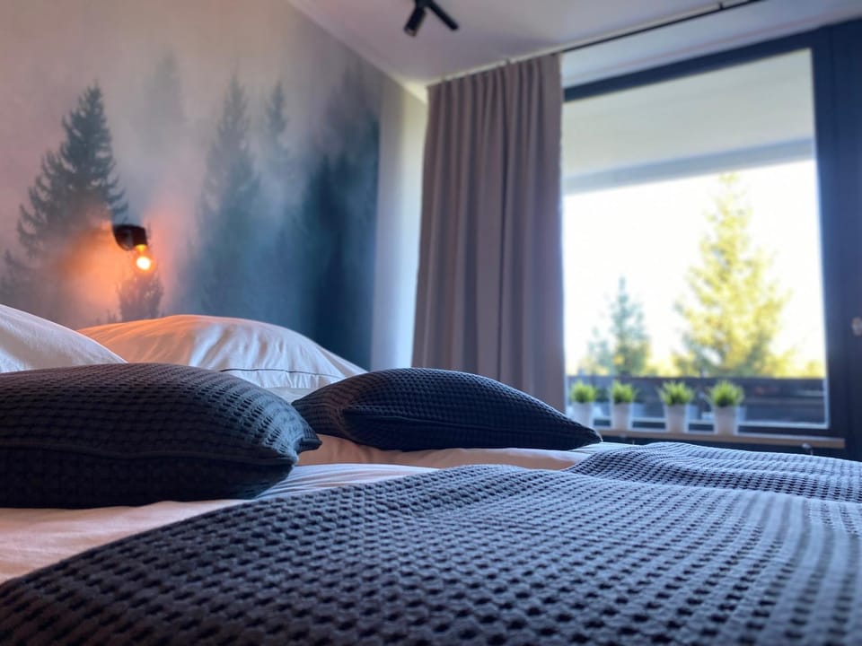 Living room, Bedroom