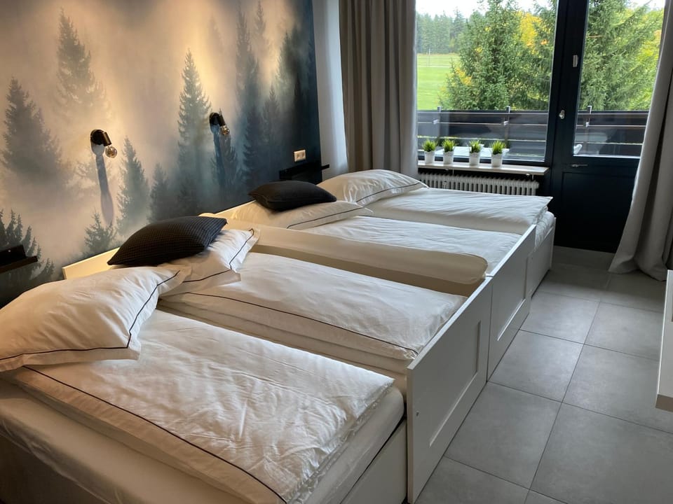 Living room, Bedroom