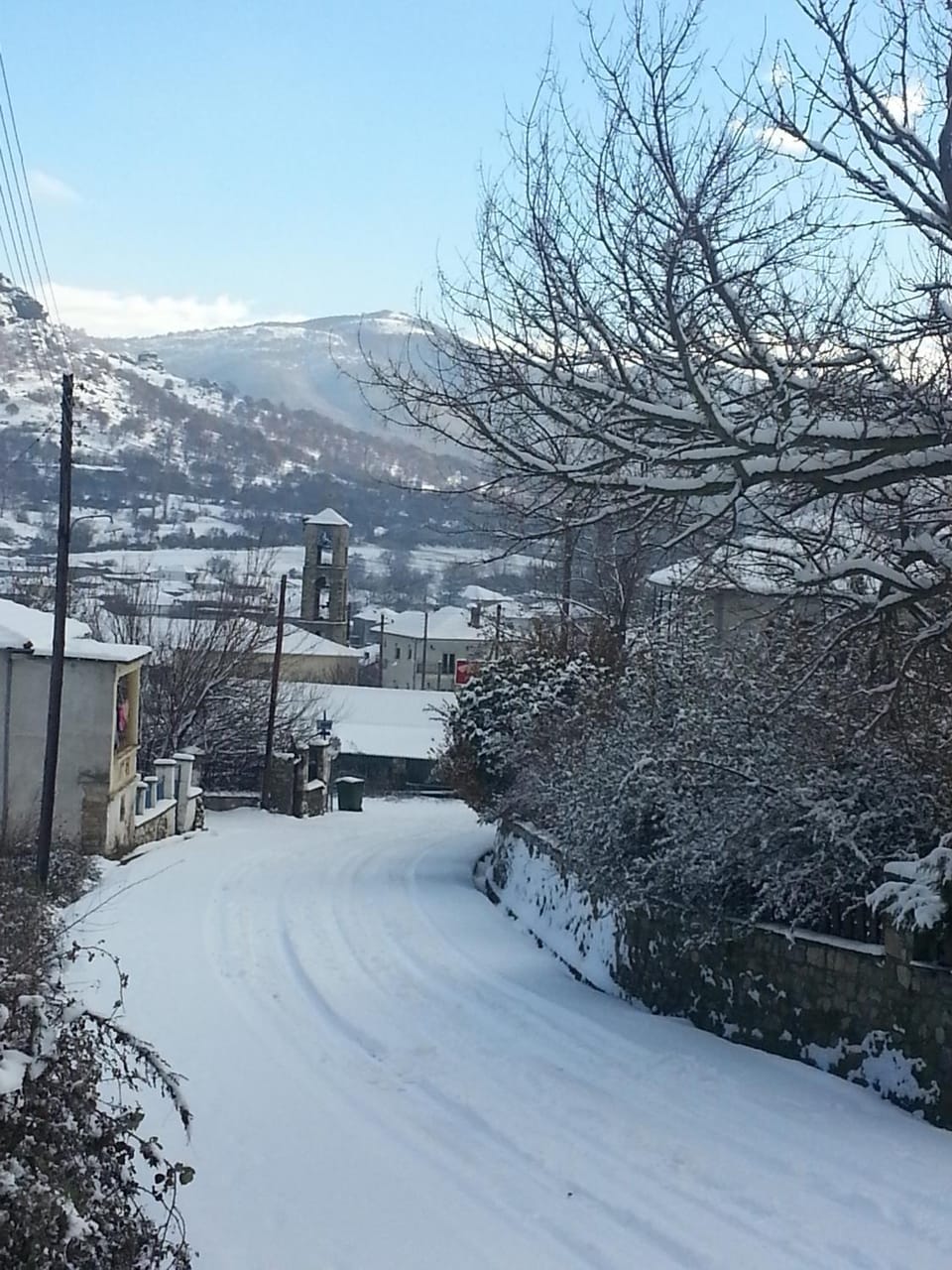 Winter, Area and facilities