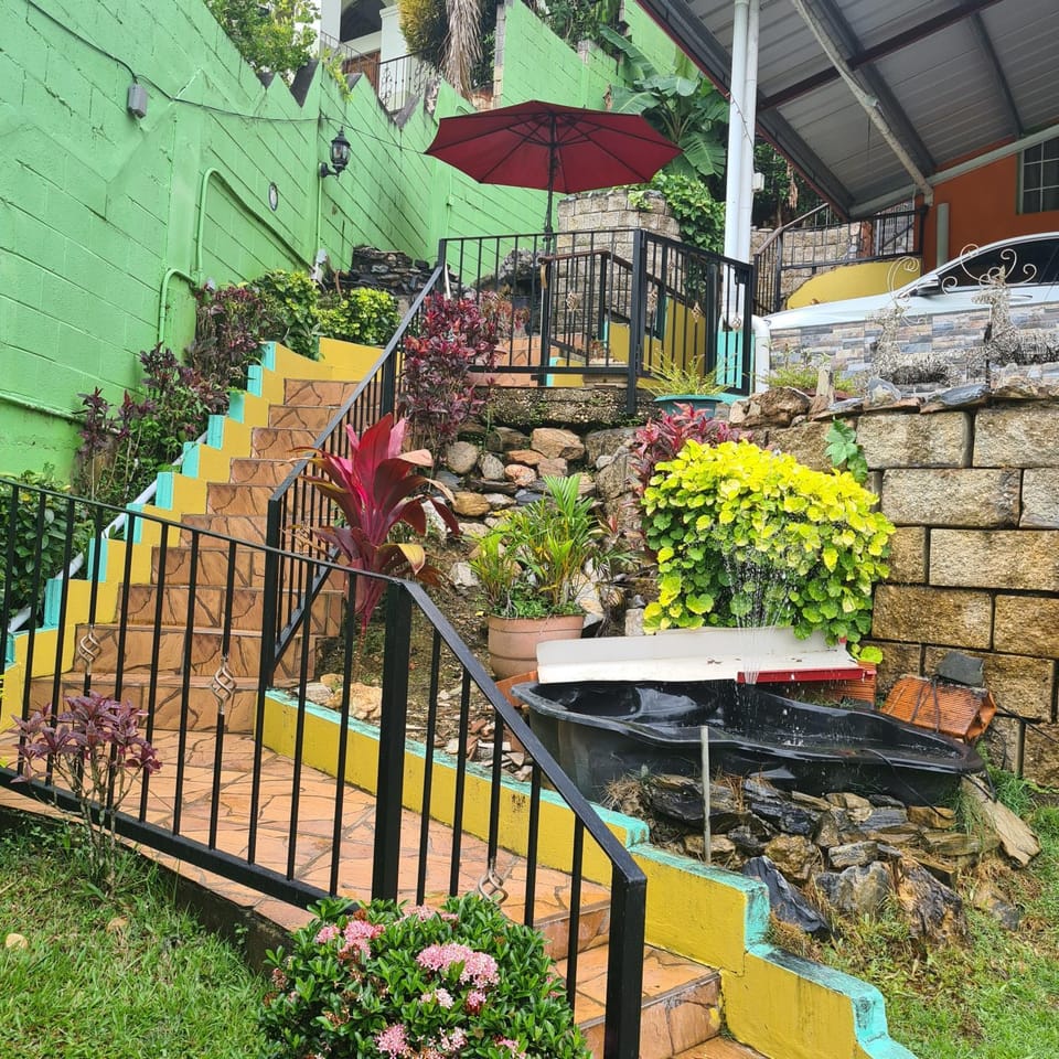 Property building, Garden