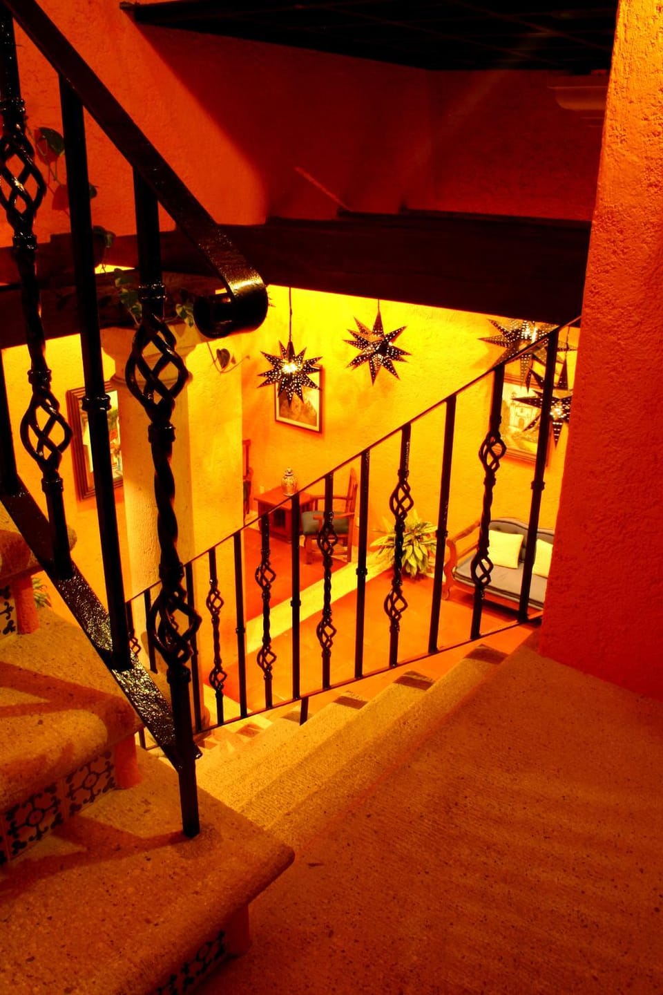 Decorative detail, Area and facilities