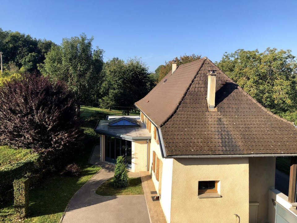 Property building, Bird's eye view, Garden view