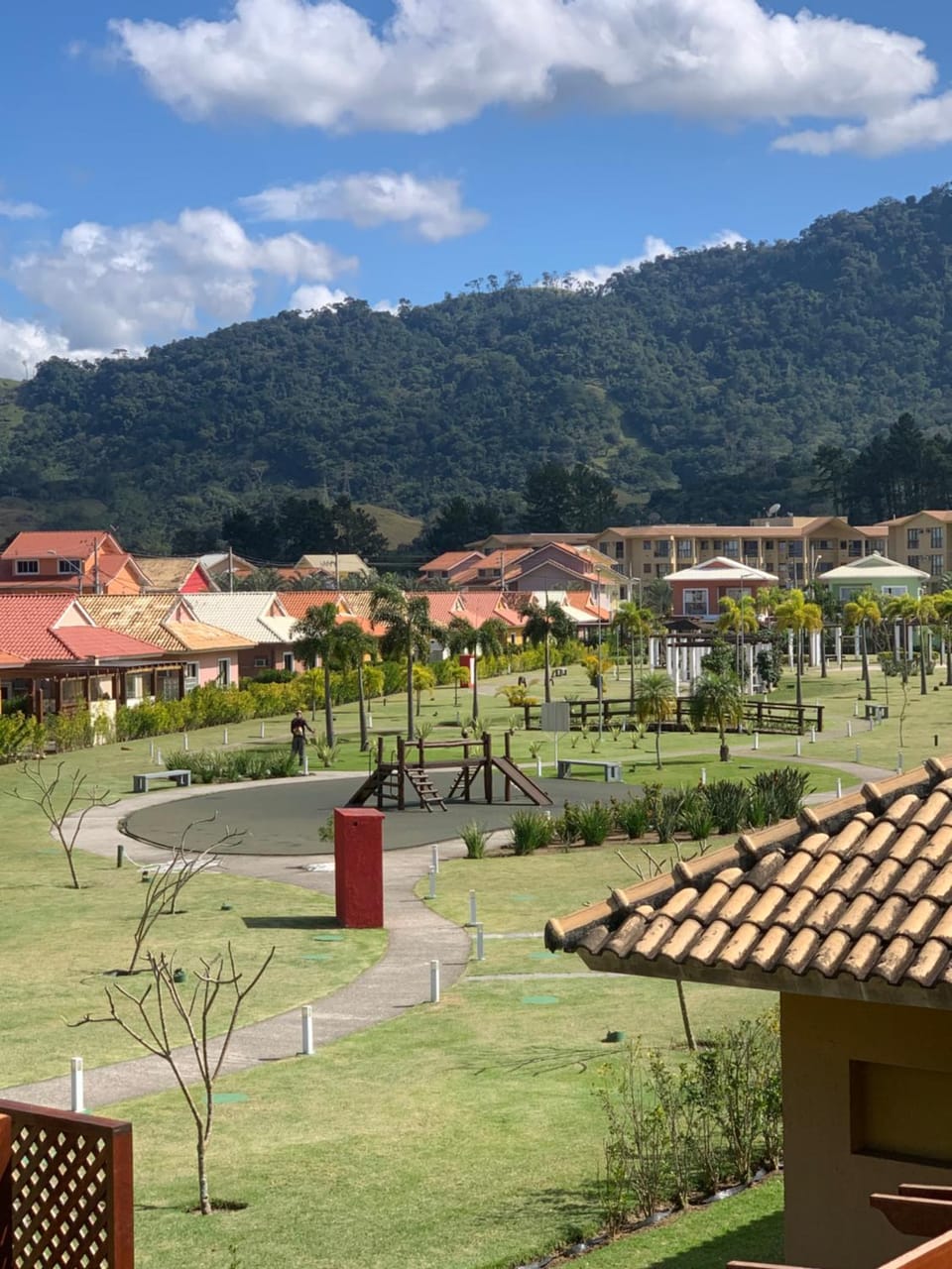 Natural landscape, Garden, Garden view, Mountain view