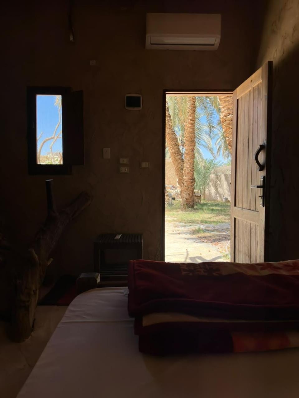 Bed, Garden, Garden view