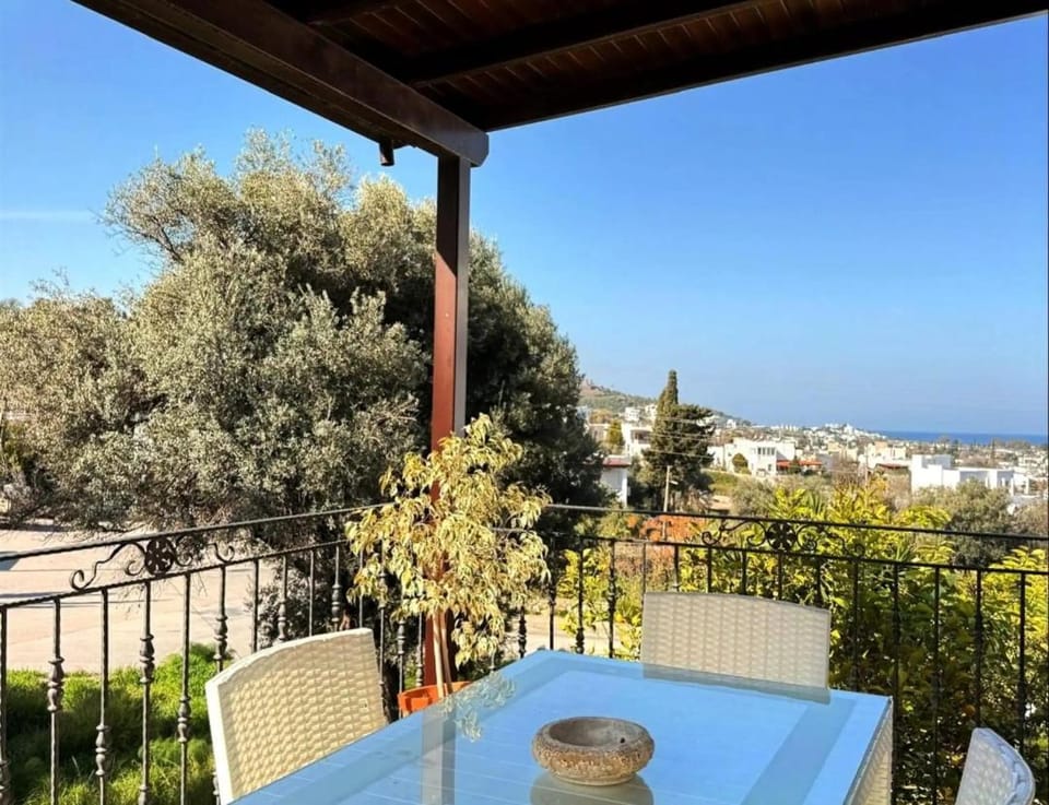 Patio, Day, Natural landscape, View (from property/room), Balcony/Terrace, Dining area, Sea view