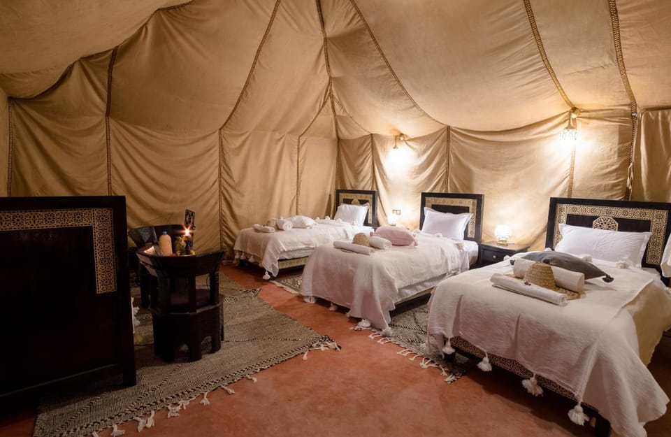 Luxury Camp Merzouga Luxury tent in Morocco