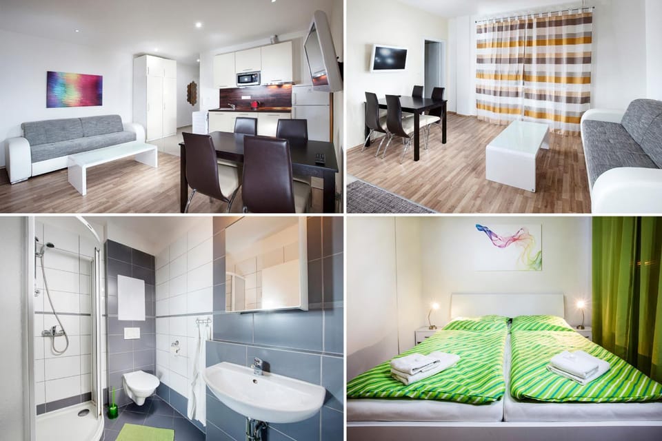 Shower, Bathroom, Coffee/tea facilities, Kitchen or kitchenette, Living room, Other, Seating area, Dining area, Bedroom