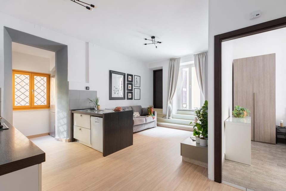 Kitchen or kitchenette, Living room, Seating area, kitchen, kitchen