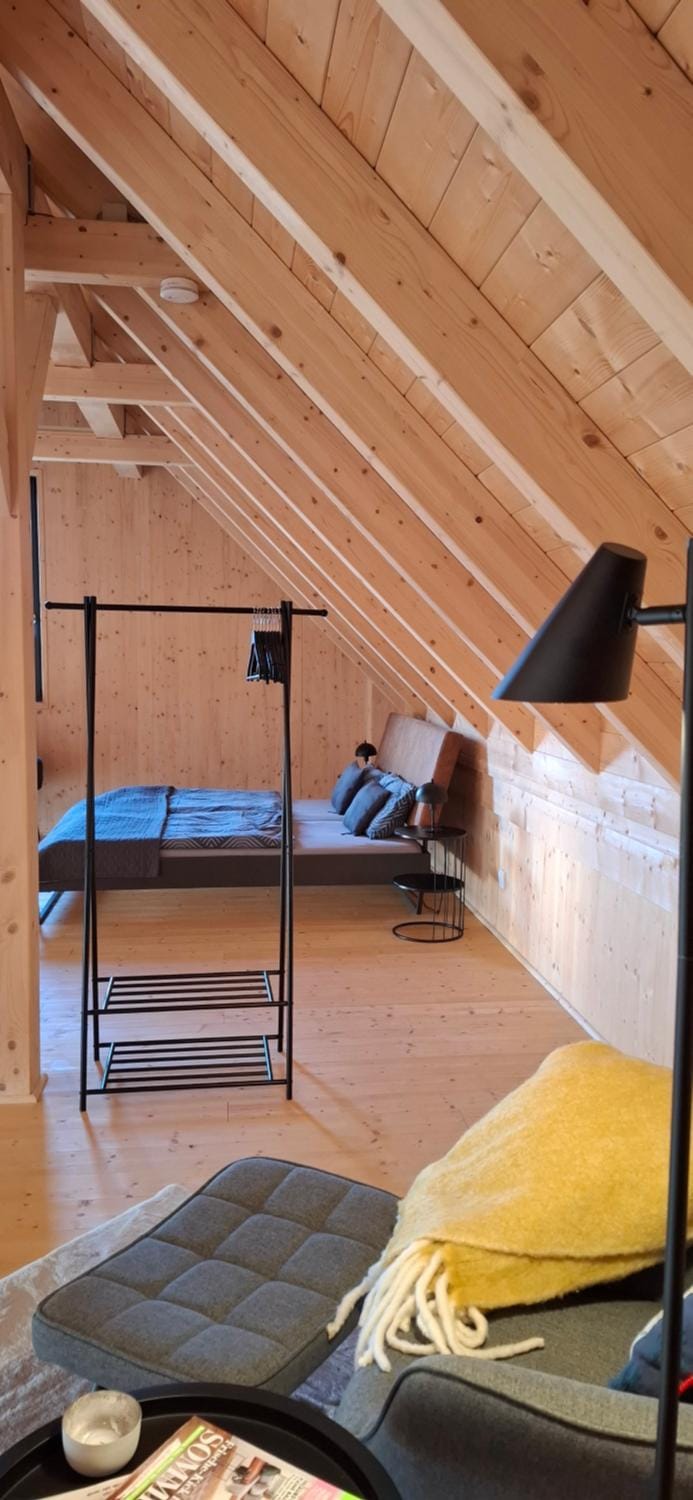 Odenwald-Lodge mit Infrarotsauna und E-Ladestation im Naturpark Odenwald "Haus Himmelblau" House in Hesse