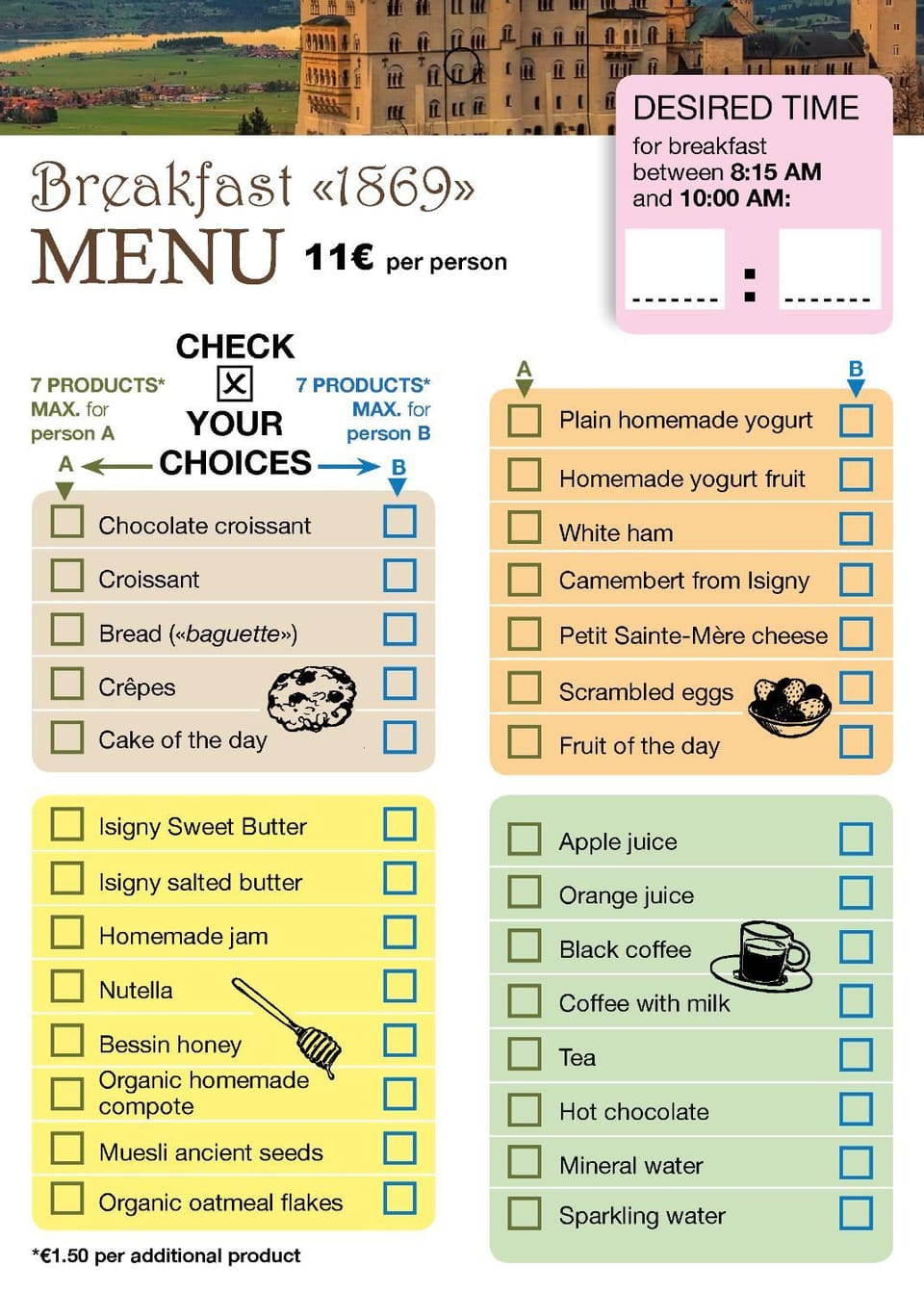 Restaurant/places to eat, Food and drinks, Breakfast, Drinks