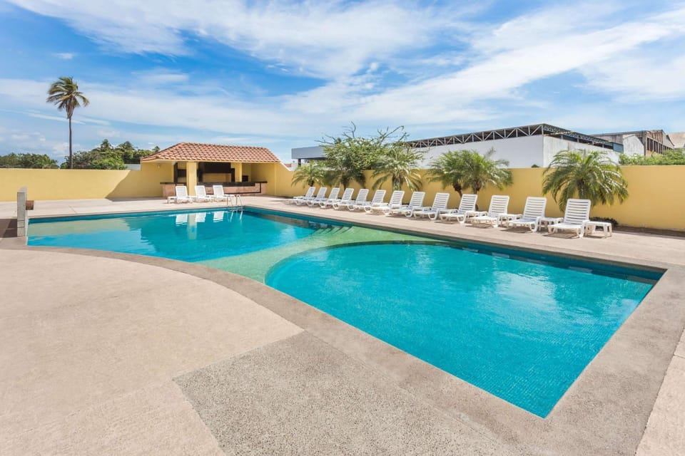 On site, Pool view, Swimming pool