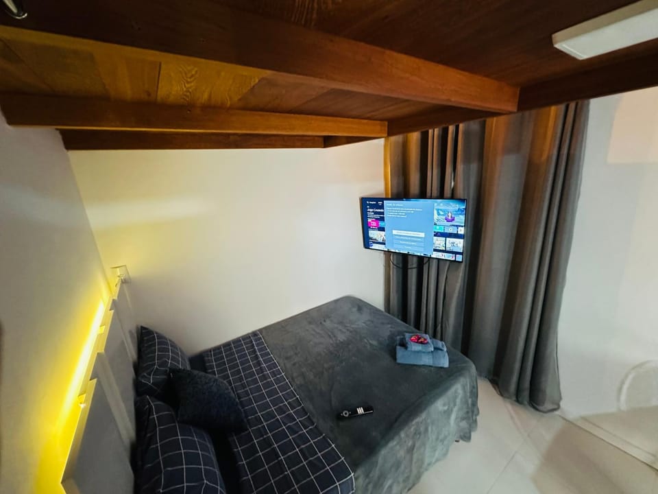 Loft encantador D - 8 km de Floripa Apartment in São José
