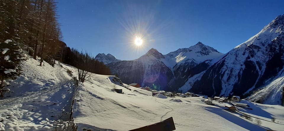 Winter, Mountain view