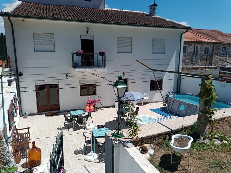 Property building, Balcony/Terrace, Pool view, Swimming pool, sunbed, Internal: Not applicable to any particular room