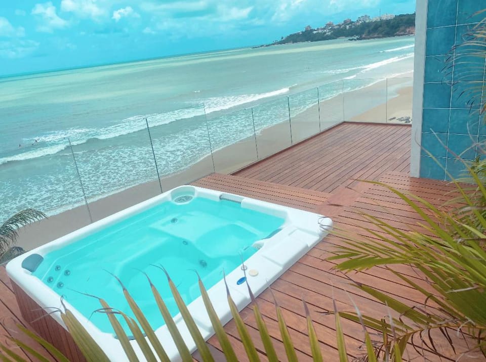Luxo e pé na areia House in Parnamirim