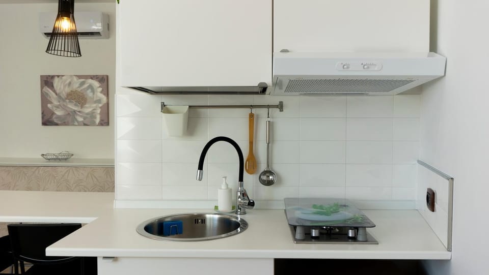 Kitchen or kitchenette, kitchen