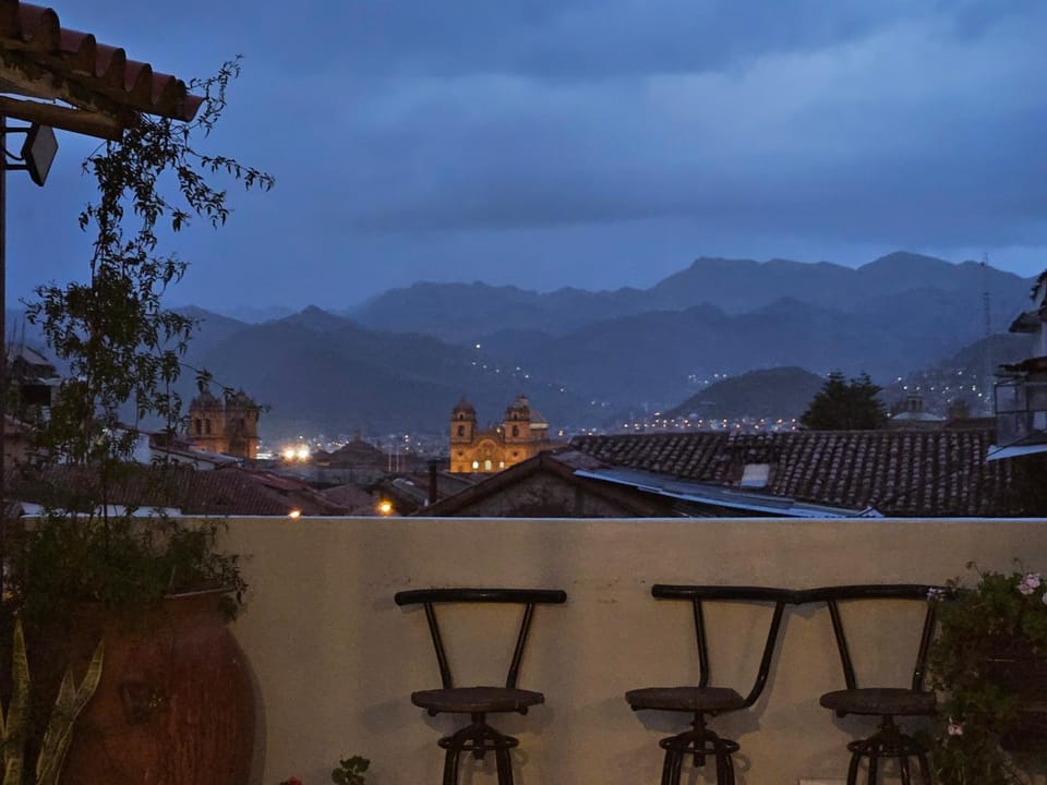 Night, Mountain view