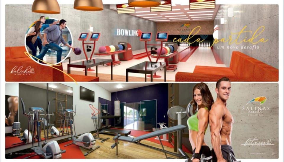 Bowling, Fitness centre/facilities
