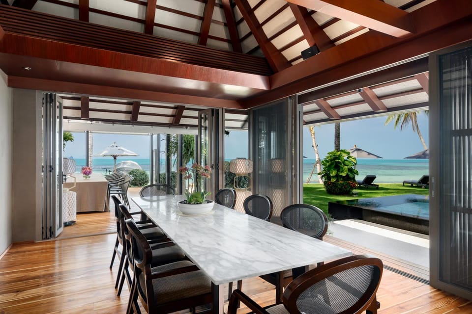 Dining area, Sea view