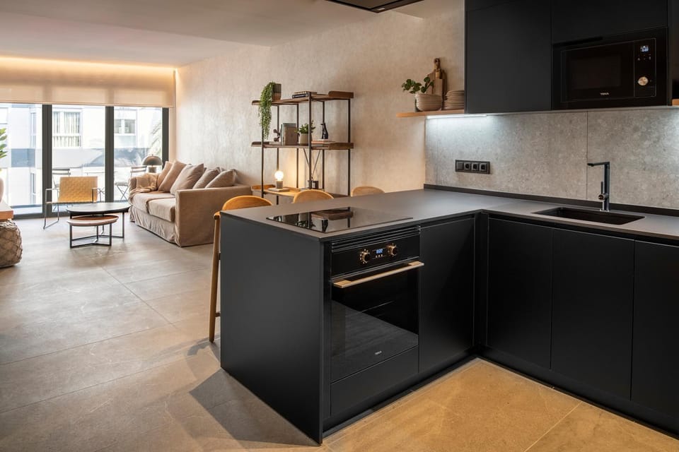 Kitchen or kitchenette, Seating area, Dining area, minibar, pet friendly, washing machine, dryer