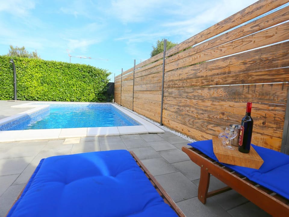 Patio, Day, Pool view, Swimming pool