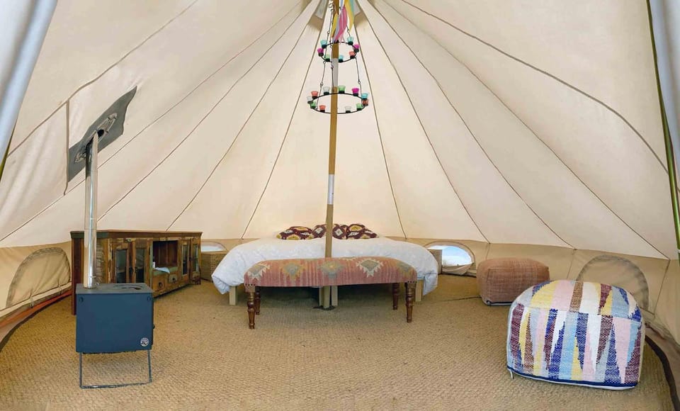 Glamping in the Trosa Archipelago Luxury tent in Stockholm County