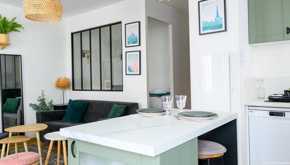 Living room, Dining area, kitchen