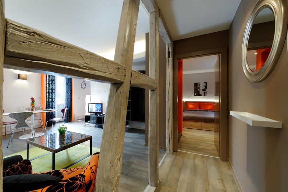 Living room, Bedroom