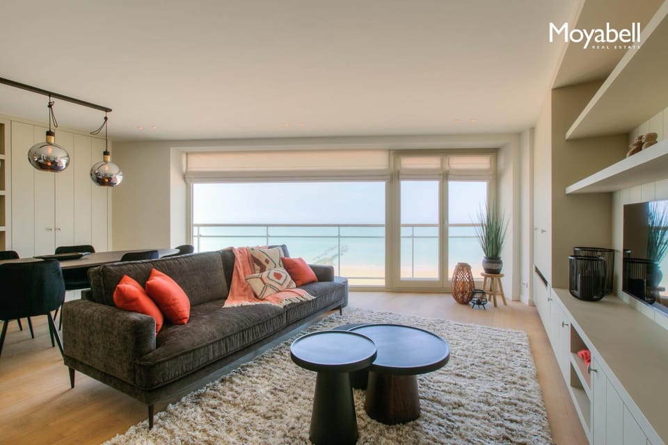 Living room, Seating area, Sea view