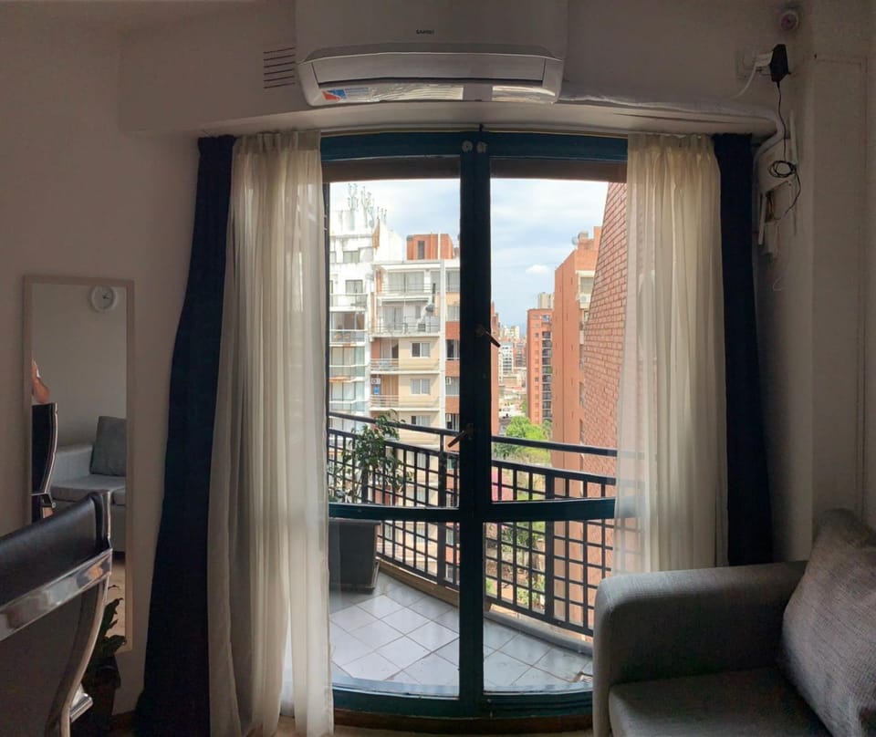 View (from property/room), Balcony/Terrace, Living room