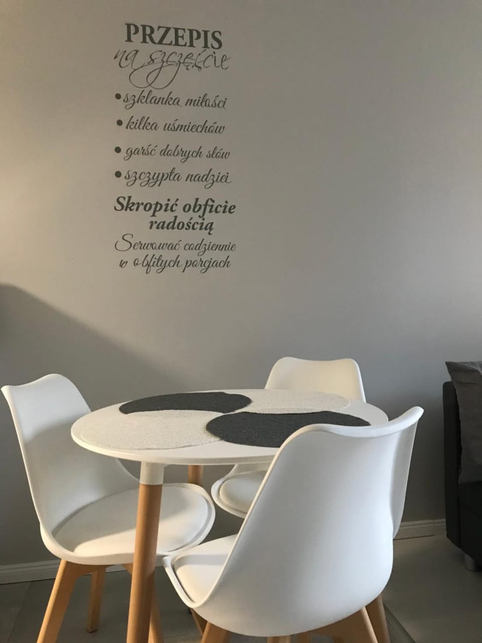 Dining area