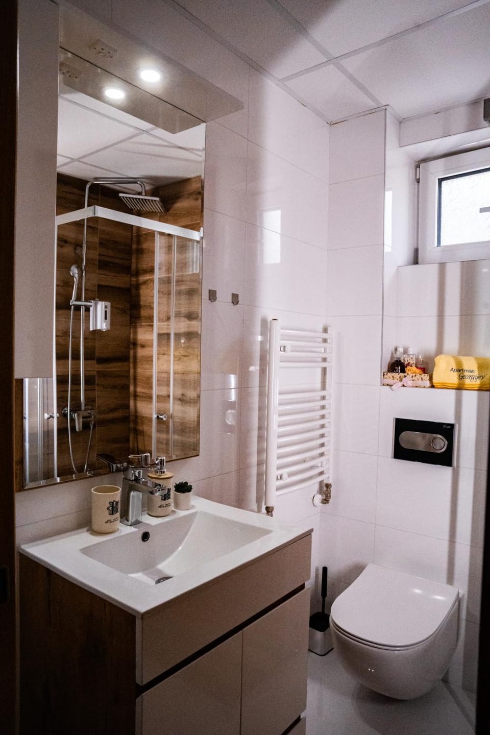 Shower, Bathroom, towels