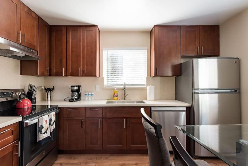 Posh home near Santana Row for vacation/business Apartment in San Jose