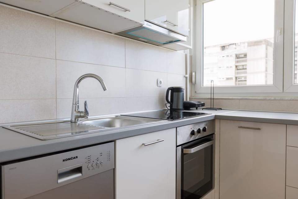 dishwasher, pet friendly, stove, kitchen