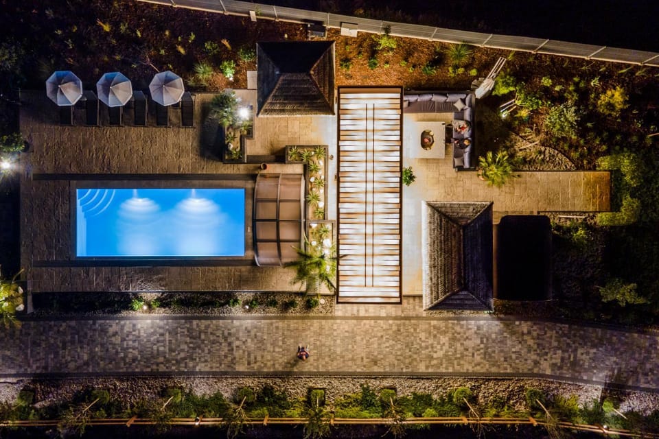 Bird's eye view, Garden, Garden view, Pool view, sunbed