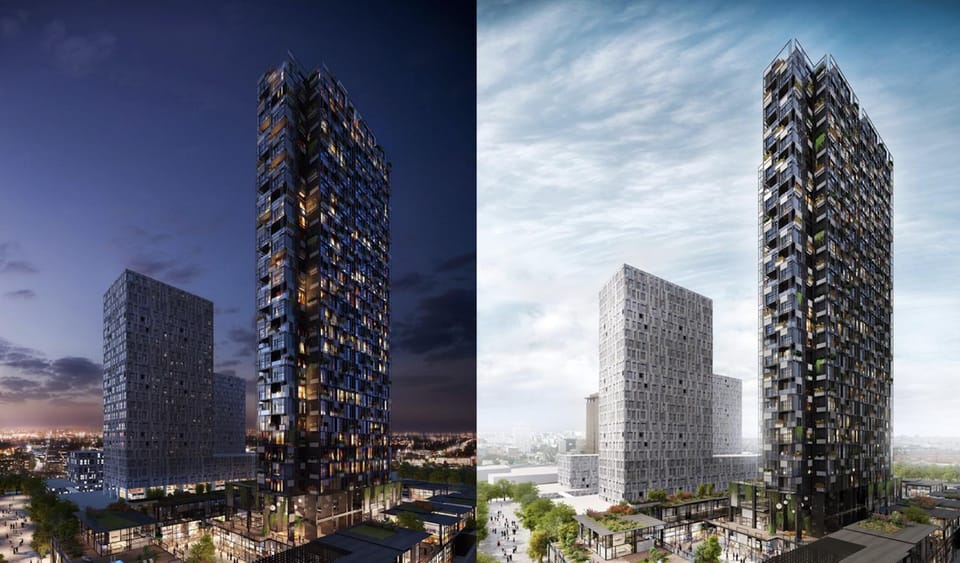 Property building, Day, City view