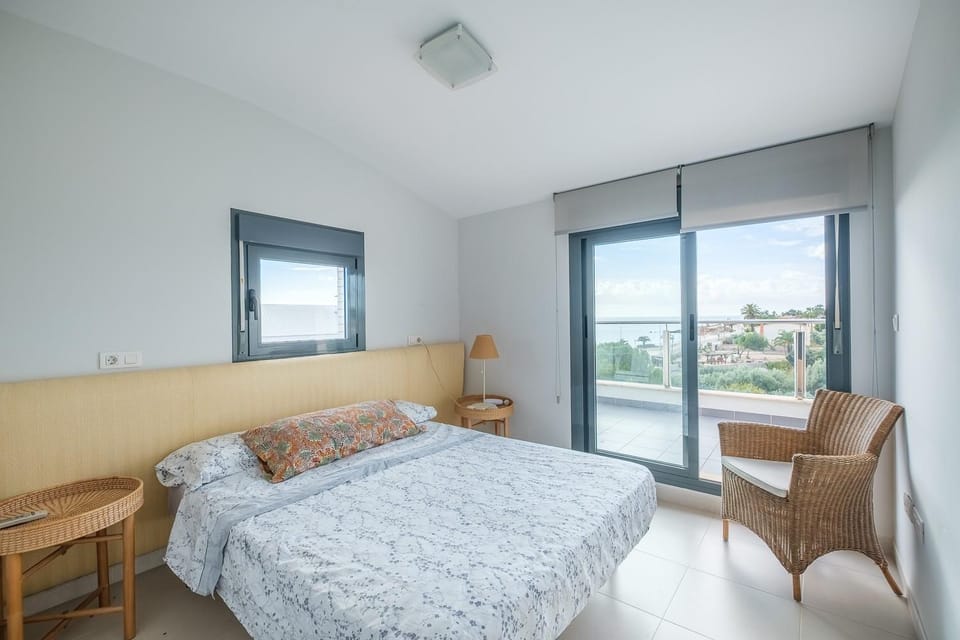 Property building, Living room, Bedroom