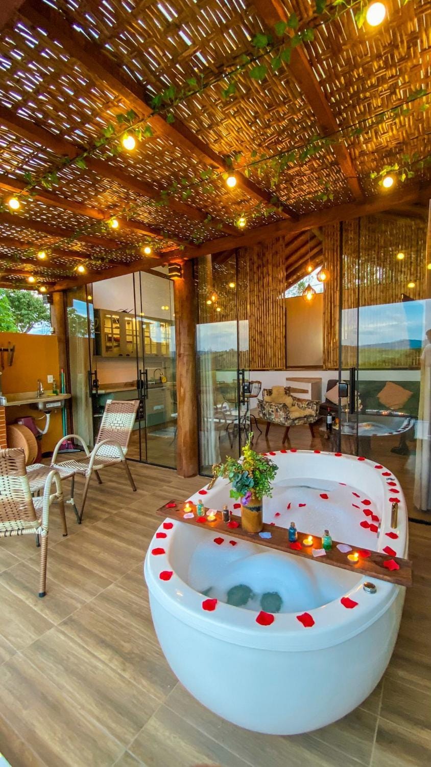 Chalé Arara super Luxo Chalet in Cunha