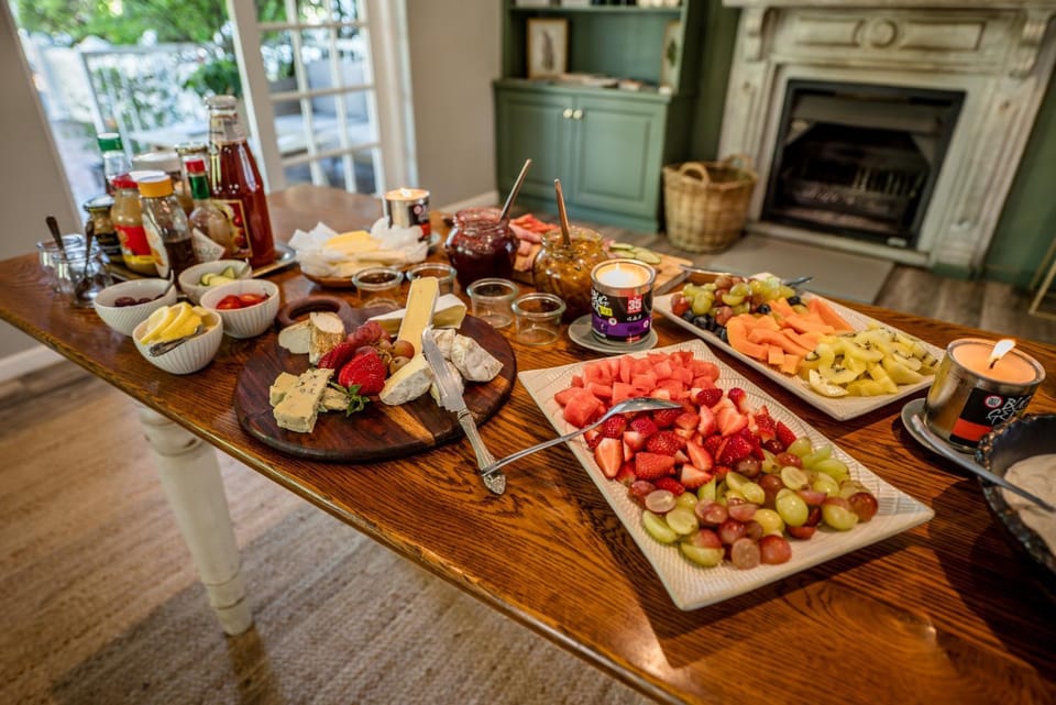 Food, Breakfast, fireplace