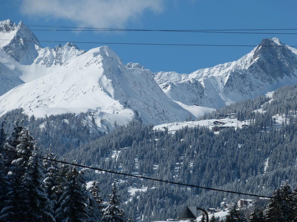 Natural landscape, Winter, Skiing, Other, Mountain view
